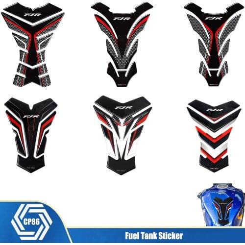 For YAMAHA FJR1300 FJR 1300 FJR1300A Carbon Fiber 3D Motorcycle Sticker Gas Fuel Oil Tank Pad Protective Case
