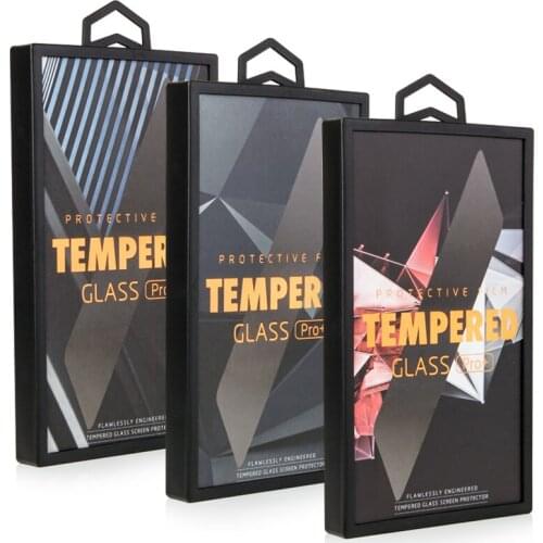 KJ-688 200PCS/lot Luxury elegant Hot sale retail Package for Samsung Xiaomi Apple others packaging BOX For Tempered Glass Screen