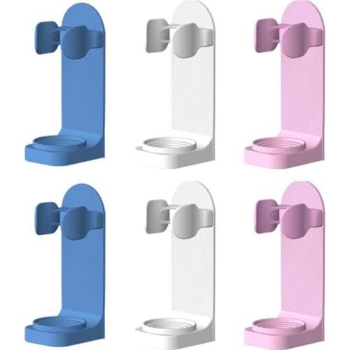 Wall Mount Electric Toothbrush Holder Electric Tooth Brush Stander Body Base Support Suit 6 Pack