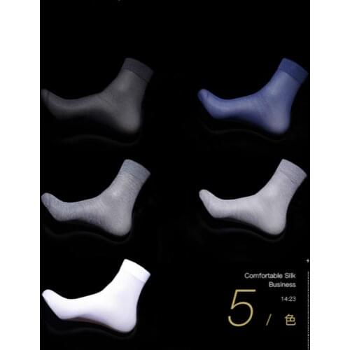 20Pairs 5Pair Breathable Combed Cotton Male Cool Socks Ultra-Thin Meias Men Summer Socks High Quality Business Casual Thin Socks