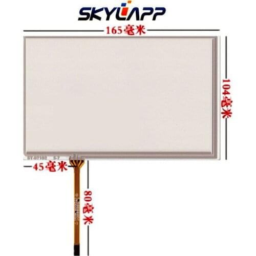 New 7''inch 4 wire Touch Screen handwritten for Innolux AT070TN83 V.1 Industrial equipment Touch panel Glass 164mm*103mm
