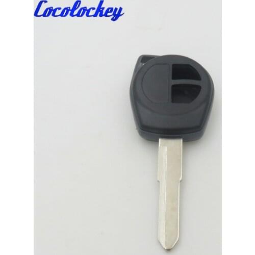Cocolockey NEW 2 BUTTON UNCUT REMOTE KEY FOB CASE FOR SUZUKI /IGNIS /ALTO /SX4 /VAUXHALL /AGILA with HU133R Blade No Logo