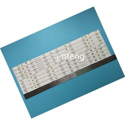 New Kit 16 PCS 7LED LED backlight strip for Panasonic TV TX-55AX630B TX-55AX630E TX-55DX600B TB5509M 550TV01 550TV02 V4