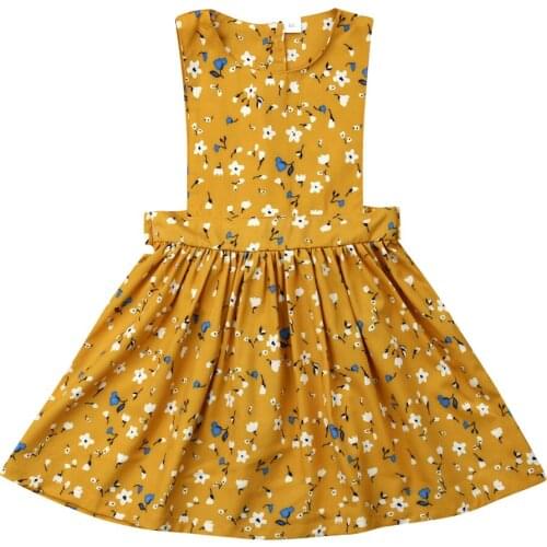 Girl Clothes Toddler Kids Baby Girls Floral Summer Party Pageant Princess Gown Dress Sundress