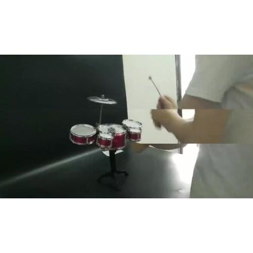 Wholesale cheap mini simulation jazz drum set music toys for baby kids music enlightenment