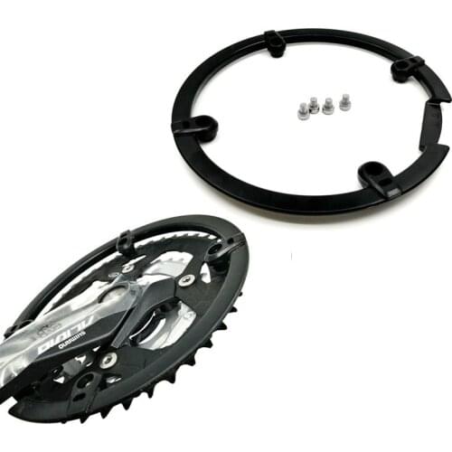 Original M430 M390 M590 M370 Crankset Chain Wheel Protective Cover Chainring Protective Covering Plastic Protection Cover