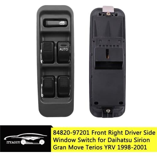 Front Right Side Electric Power Window Master Switch For Toyota Avanza Cami Duet Daihatsu Sirion Serion 84820-97201 84820-B5010