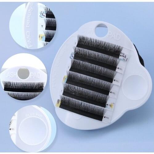 Make-up supplies Bandage type handheld eyelash extension tray, eyelash aid display tray and hair removal table