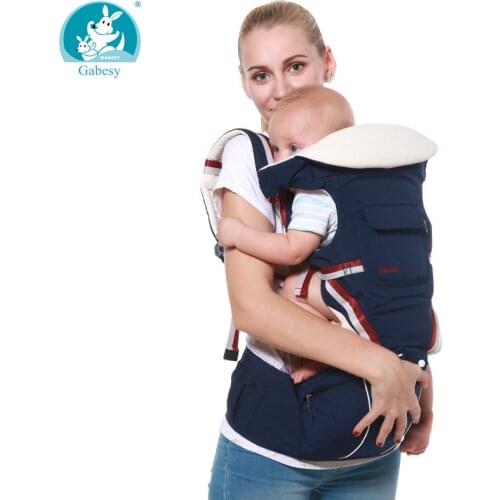 Luxury 9 in 1 Baby Carrier Ergonomic Carrier Backpack Hipseat for newborn and prevent o-type legs sling Baby Kangaroos new born