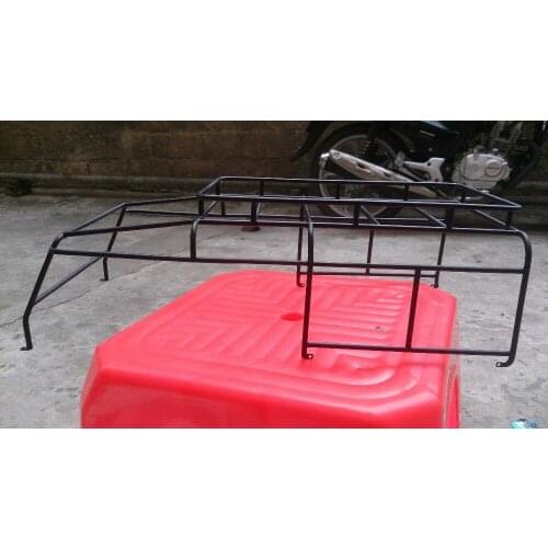 1/10 scale Metal Rolling Roll Cage Adventure Land Defender D110 Roof Rack Rover Rock Crawler Luggage Tray Set