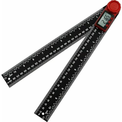 1pc Digital Angle Finder Meter Contour Goniometer Electronic Protractor Measuring Tool 360 Degree Clear Display Screen