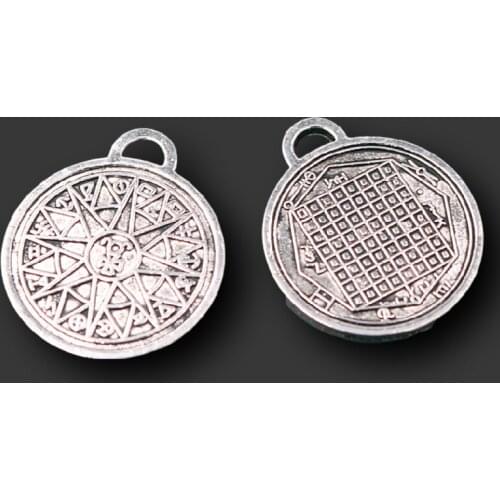 6pcs Eight-Pointed Star Cross Amulet Pendants DIY Charms Necklace Bracelet Metal Jewelry Crafts Making-The Completeness of Love