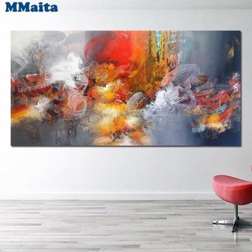 DIY 5D Diamond Painting Abstract Flame Art Large Dimensional Rhinestone Diamond Embroidery Cross stitch GG5307
