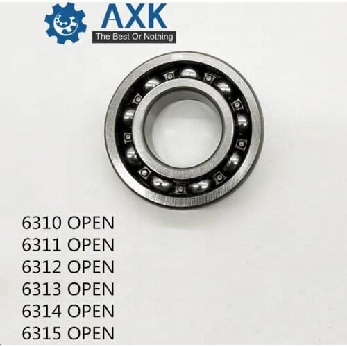 AXK 6310 6311 6312 6313 6314 6315 open Bearing ABEC-3 P6 ( 1 PC ) For Motorcycles Engine Crankshaft Ball Bearings Without Grease