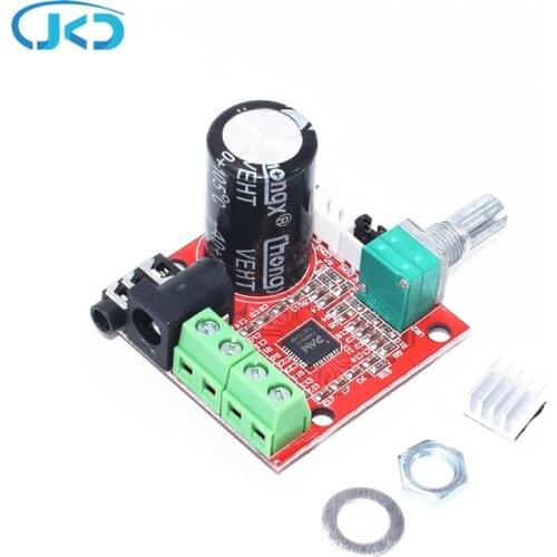 D83 12V Mini Hi-Fi PAM8610 Audio Stereo Amplifier Board 2X10W Dual Channel D Class