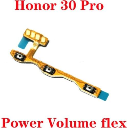 For Huawei Honor 30 Honor 30 Pro Honor 30 Pro+ Power Volume Key ON/OFF Button Switch Flex Cable