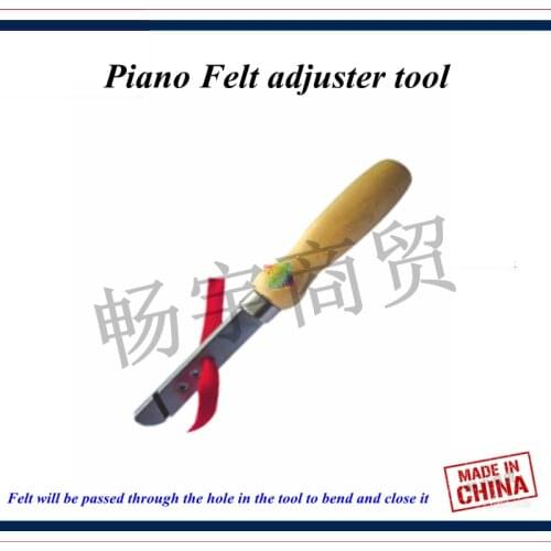 Piano tuning tools accessories - Piano Felt adjuster tool,Felt will be passed through the hole in the tool to bend and close it
