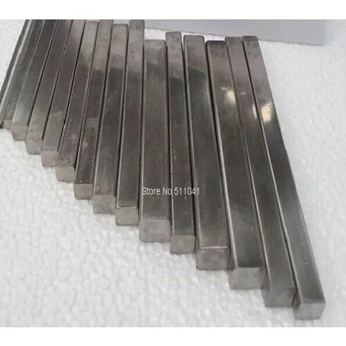Grade 5 Gr5 Titanium solid square bar 30x30x1000mm long,free shipping 10pcs