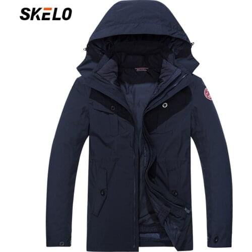 2020 Men Women Winter Ski Jacket Outdoor Snowboarding Jackets Waterproof Camp Hike Trekking Climb Ski Jacket Hood Down Coat