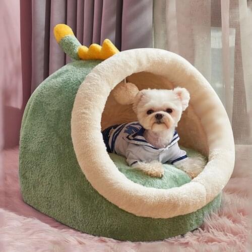 Soft Cave Beds For Small Dog Bed Cats House Nest Bed Cama Gato Dog Accessories Pet Products Cat Furniture Kennel Pet Supplies