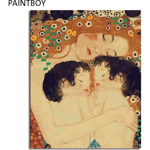 Paintboy Framed Picture DIY Painting By Numbers Painting & Calligraphy Canvas Painting Home Decor For Living Room