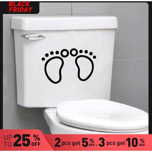 NEW Toilet Self Adhesive Vinyl Wallpaper Removable Toilet Sticker Decoration Accessories