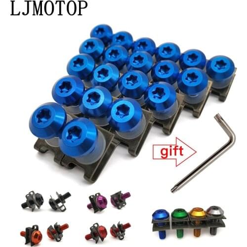 General purpose Motorcycle Fairing Screws Clips Body Spring Bolts For YAMAHA YZF R6 yzf 600R/YZF 600R Thundercat YZF 600R