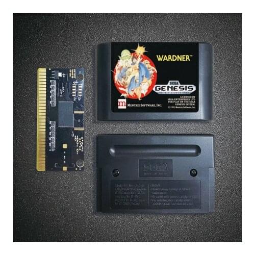 Wardner - 16 Bit MD Game Card for Sega Megadrive Genesis Video Game Console Cartridge