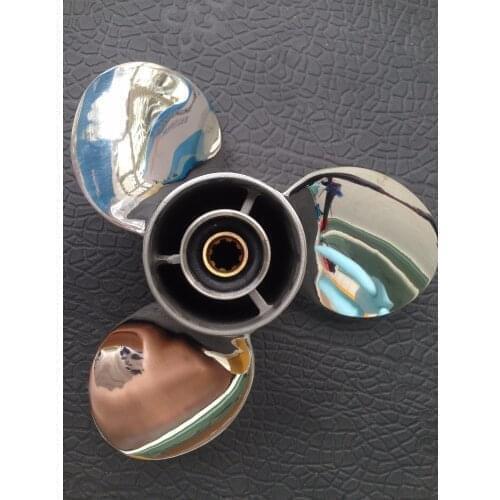 10 1/4x11 For honda 25-30HP Outboard Engine STAINLESS STEEL Propeller boat accessories marine propellers