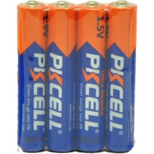 4PCS PKCELL AAAA Alkaline Battery LR61 AM6 1.5V Batteries E96 LR8D425 MN2500 MX2500 4A For Bluetooth Earphone Alarm Clock