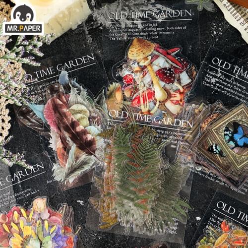 40 Pcs/bag 6 Designs Planet Hand Account DIY Diary Sticker Scrapbooking Planner Decor Label Stationery Decal Scooter Stationery