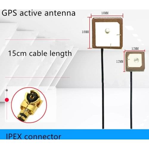 1pcs GPS active ceramic antenna internal antenna for GPS module high gain 15cm cable length for SIM7600 SIM7500 serise SIM5320A