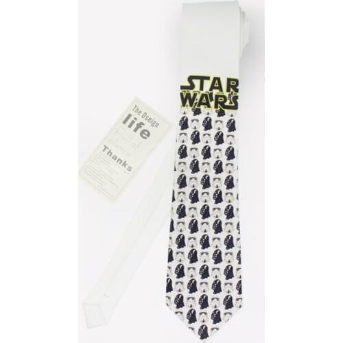 Free shipping new casual fashion MENS male Fashion Tie British Fan Groom Ride Dress Formal printed Tie Starwars NECKTIE 8CM