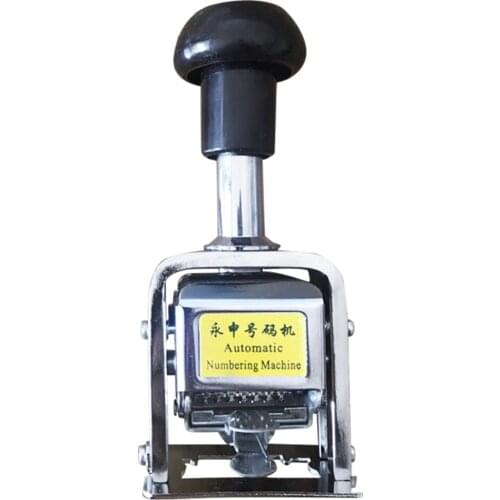 Number Machine 7 Position Automatic Numbering Machine Marking Digital Stamp UY8