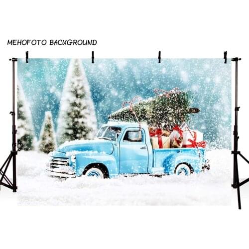 Photography Backdrops Christmas Background Fireplace Tree Winter Snow Window Interior Baby Birthday Background For Photo Studio