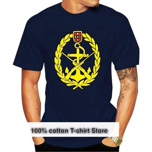 T-Shirt Military J584 FUZILEIROS Navais Portugal Military Portugal Still Hip-hop Tops TEE Shirt
