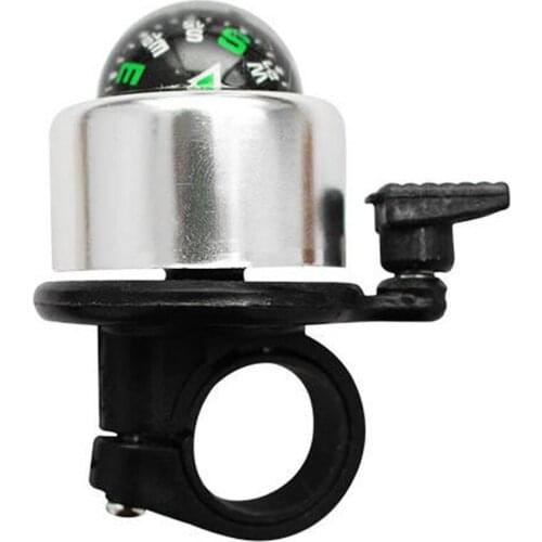 MTB Bell With Crisp Sound Decorative Compass Mountain Bike Bell Bicycle Handlebar Bell Bike Bell Horn Sound Alarm Bicycle Lovely