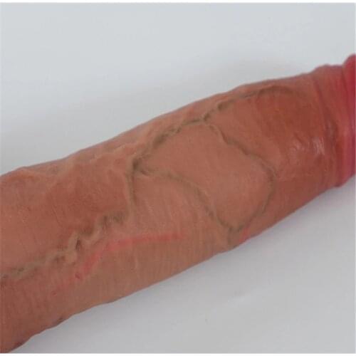 Simulation Dildo Realistic Sliding Foreskin G spot Stimulate Soft Silicone Dildo Penis Big Dick Female Masturbation Erotic Toys