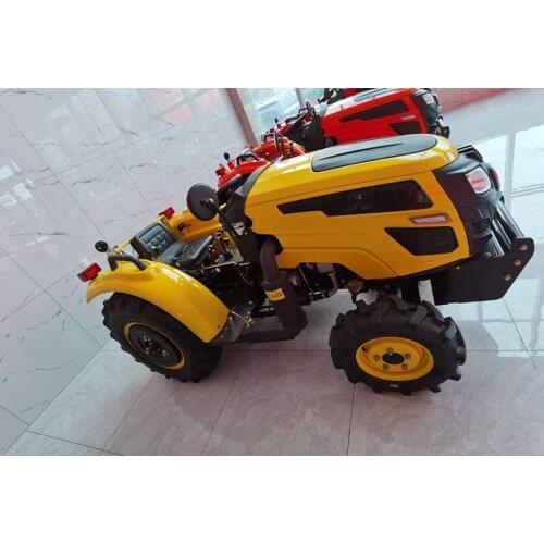Chinese Micro Compact Orchard Greenhouse Tractors Hydraulic Garden Farm Equipment Mini Compact Tractors