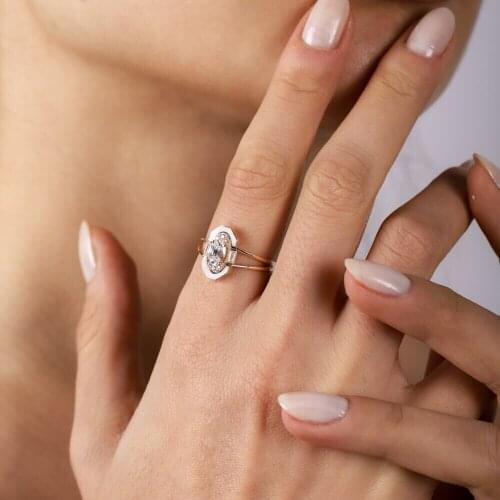 Squaree Marquise Gold Ring With 14 Carat Enamel Handy Custom Craftsmanship Gift Gold Special Occasions Design Shiny Elegant