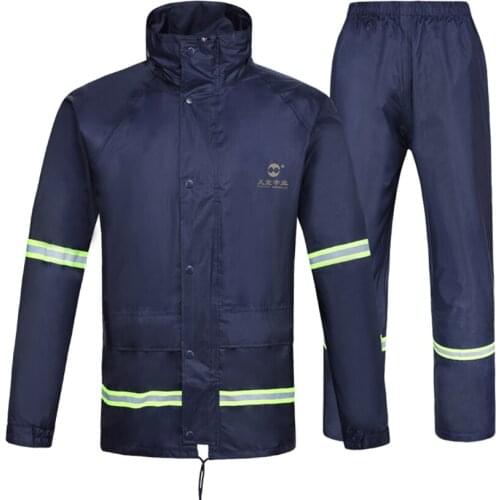 Men Bicycle Waterproof Rain Coat Sets Pants Windbreaker Mens Rain Jacket Raincoat Men Capa De Chuva Infantil Raincoats Men YY368