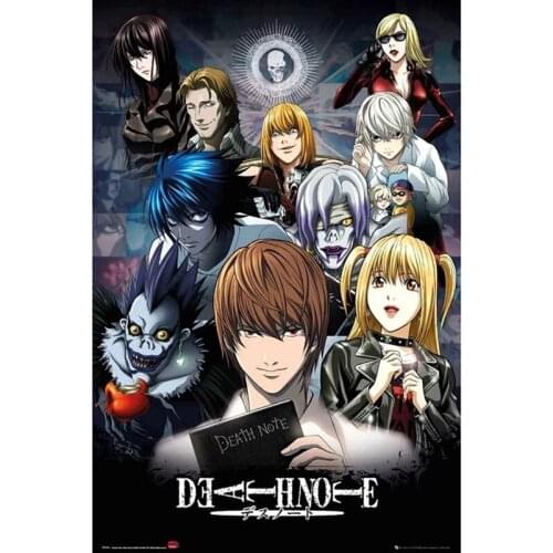Xaviera Death Note Diamond Painting 5D Diy Full Square Drill Cross Stitch Kits Anime Mosaic Rhinestones Embroidery Handmade Gift