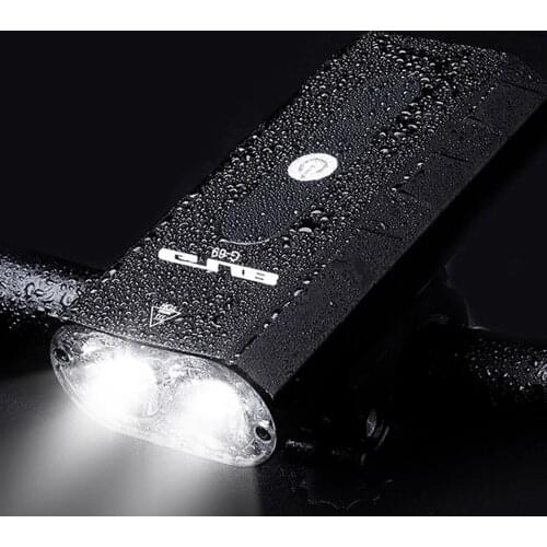 T6 LED Bicycle Front Light Bicycle Headlight USB Charging Power MTB Mountain Road Bike Front Lamp Flashlight Cycling Equipment