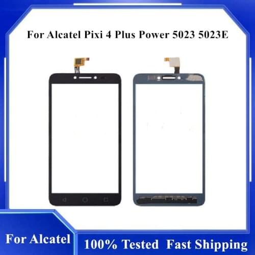 Touch Sensor Screen Digitizer Front Glass Panel For Alcatel Pixi 4 Plus Power 5023 5023E 5023F OT5023 Touch screen Panel
