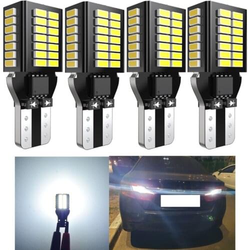 4x Canbus T16 T15 W16W 921 LED Bulb Car Backup Reverse Lights for 2017 Creta Kona IX35 Solaris Accent I30 Elantra Hyundai Tucson