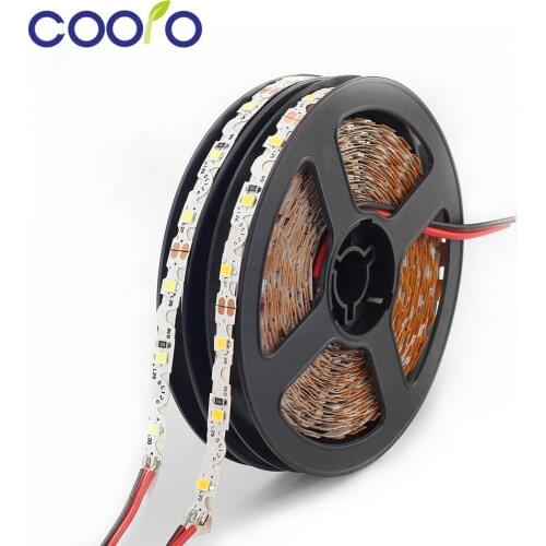 LED Strip 2835 Free Bending S Shape LED Strip IP20 Not waterproof DC12V Flexible LED Light 5m/Lot