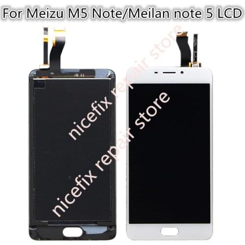 100% Tested For Meizu M5 Note M621H M621Q M621M M621C / Meilan Note 5 LCD Display + Touch Screen Digitizer Assembly Replacement