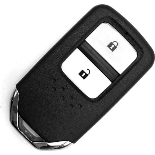 2 Buttons Car Key for H-onda new Fit Binzhi XRV Smart Card 72147-T5A-G01 433mhz 47 chip