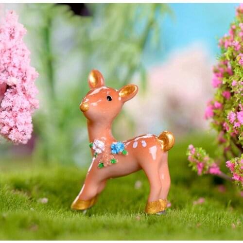 28mm X 21mm, 1 PieceResin Ornaments Decorations Brown Christmas Reindeer Santa Elk Large And Small Cute And Lovely