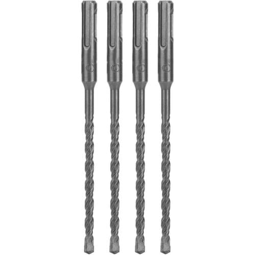 4Pcs 6mmx160mm Round Handle Drill Bit Replacement Accessories Kit for Electric Hammer